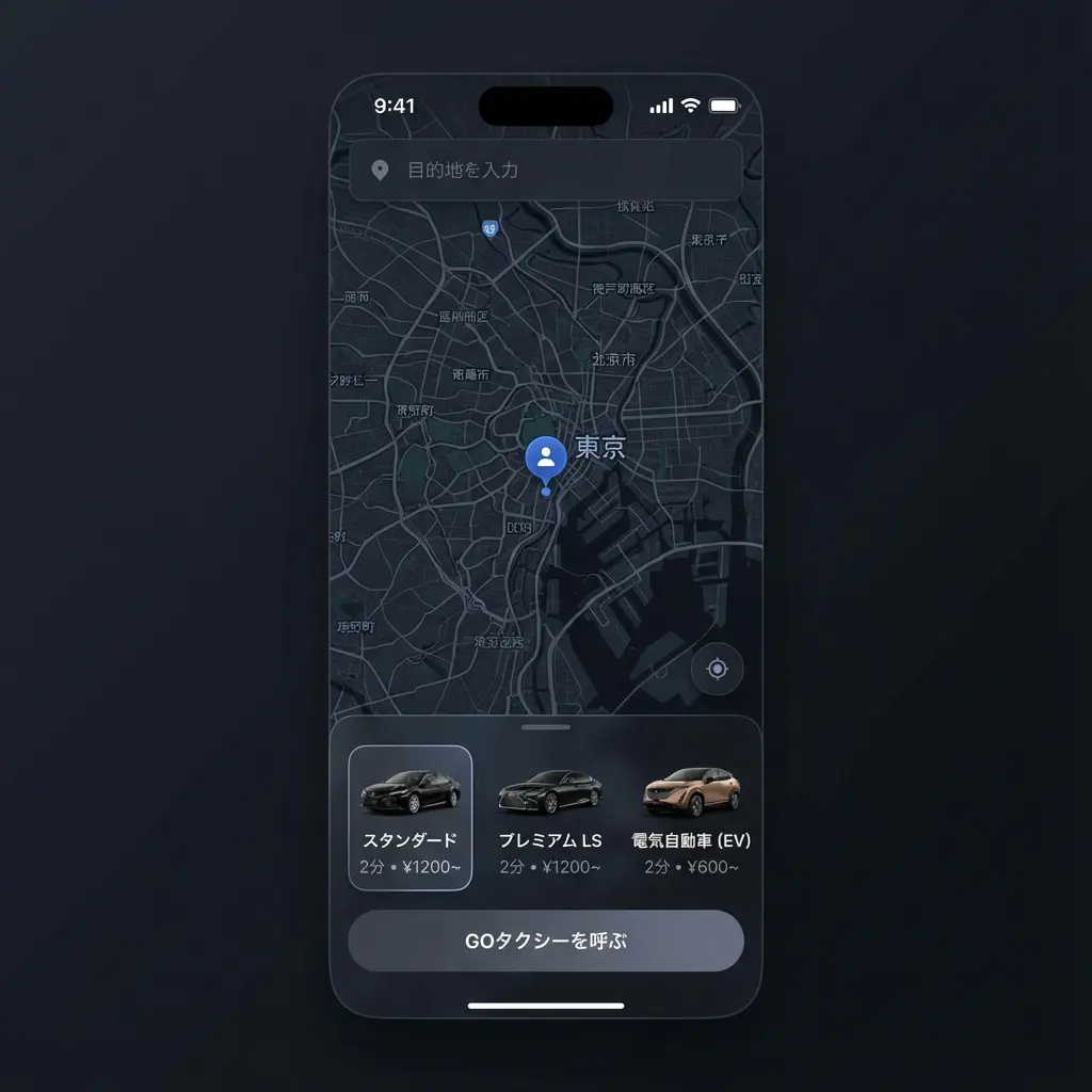 Ride Hailing App UI