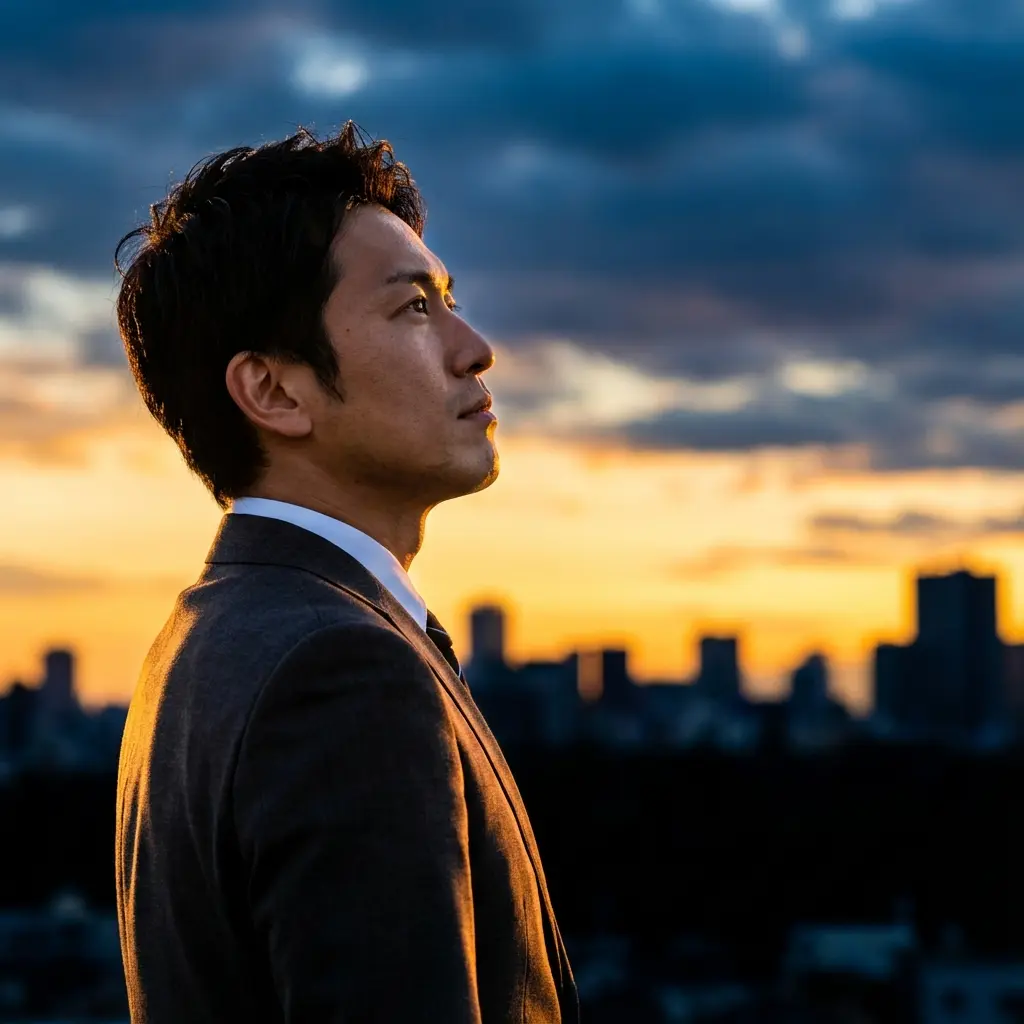 Visionary Leader at Sunrise